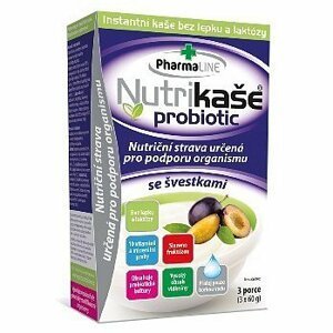 Nutrikaše Probiotic Se švestkami 180g (3x60g)