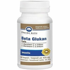 Beta Glukan Forte Vitamín C A Zinek Cps.60