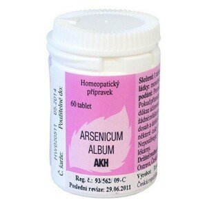 Arsenicum album AKH 555C 60 neobalených tablet
