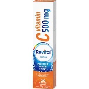 Revital C Vitamin 500mg Pomeranč Tbl.eff.20