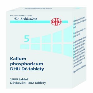 Kalium Phosphoricum Dhu d5-d30 neobalené tablety 1000