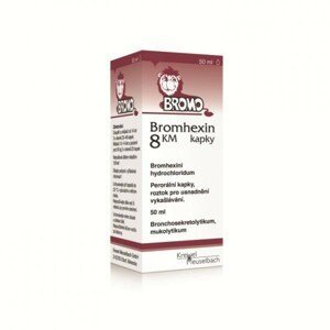 Bromhexin 8 KM kapky 8 mg/ml 20ml