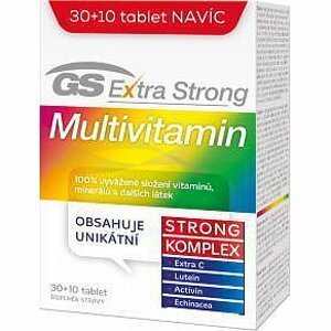 Gs Extra Strong Multivitamin Tbl.30+10 čr/sk