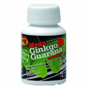 Jml Mega Ginkgo Guarana+ Cps.34(gink+guar+mg+b6)