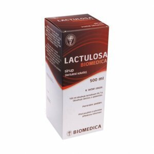 Lactulosa Biomedica 667mg/ml sirup 500ml