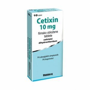 Cetixin 10mg potahované tablety 10