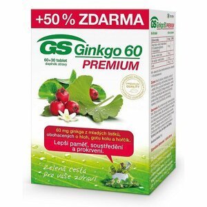 Gs Ginkgo 60 Premium Tbl.60+30