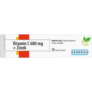 Vitamin C 600 Mg + Zinek Eff.tbl.20 Generica