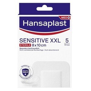 Hansaplast Sensitive Xxl Elast.náplast 8x10cm 5ks