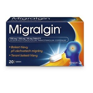 Migralgin 250/250/50mg 20 tablet
