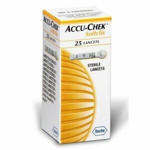 Lancety Accu-chek Softclix 25 inz.režim,lancety pro odběr kapilární krve,25ks