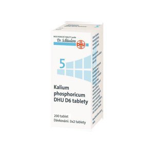 Kalium Phosphoricum DHU D6(D12) 200 neobalených tablet