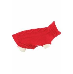 Obleček svetr pro psy Legend červený 35cm Zolux