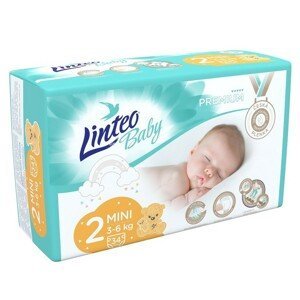 Dětské Plenky Linteo Baby Premium 2 Mini 3-6kg 34ks