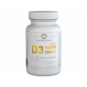 Vitamin D3 Forte 2000 I.u.tbl.100