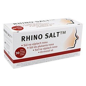 Rhino Salt Sůl Na Výplach Nosu Sáčky 30x2.7g
