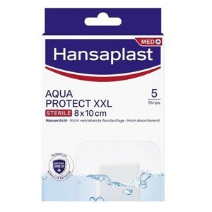 Hansaplast Aquaprotect Xxl Elas.náplast 8x10cm 5ks