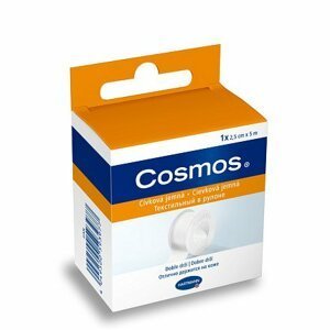 Cosmos Cívková Jemná Náplast 2.5cmx5m 1ks