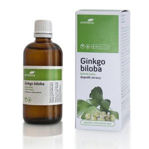 Aromatica Ginkgo biloba bylinné kapky 100 ml