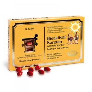 Bioaktivní Karoten 9 mg rodinné balení 90 kapslí