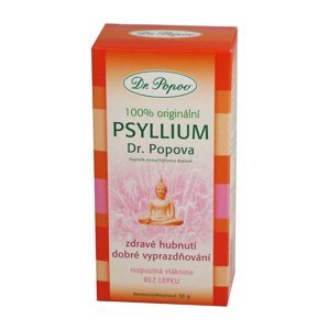Dr. Popov Psyllium indická rozpustná vláknina 50 g