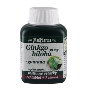 Medpharma Ginkgo biloba 30 mg + Guarana 67 tablet
