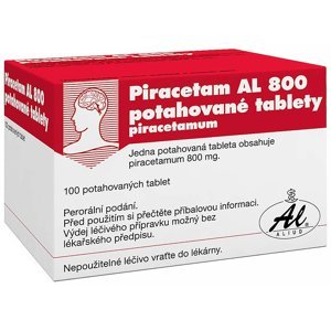 Piracetam AL 800 mg 100 potahovaných tablet