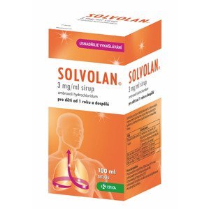SOLVOLAN 3 mg/ml sirup 100 ml