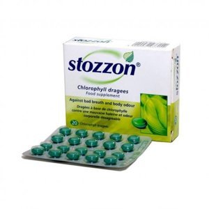Stozzon Dražé s chlorofylem 40 tablet