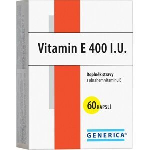 Generica Vitamin E 400 I.U. 60 kapslí