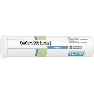 Generica Calcium 500 šumivý forte 20 šumivých tablet