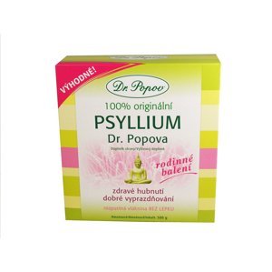 Dr. Popov Psyllium rozpustná vláknina 500 g