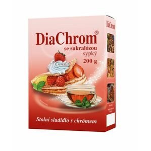 DiaChrom se sukralózou sypký nízkokalorické sladidlo 200 g