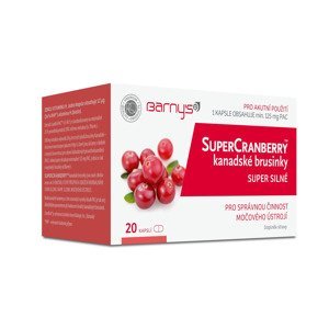 Barny´s SuperCranberry kanadské brusinky 20 kapslí