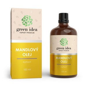 Green idea Mandlový pleťový olej 100 ml