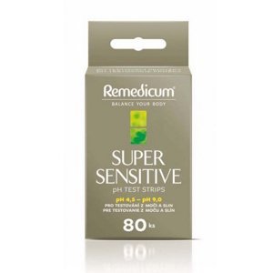 Remedicum SUPER SENSITIVE pH testovací proužky 80 ks