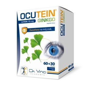 Ocutein Ginkgo Lutein Da Vinci Academia 15 mg 60+30 tobolek