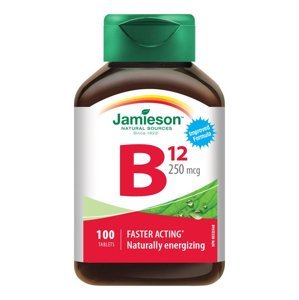 Jamieson Vitamín B12 metylkobalamín 250 μg 100 tablet
