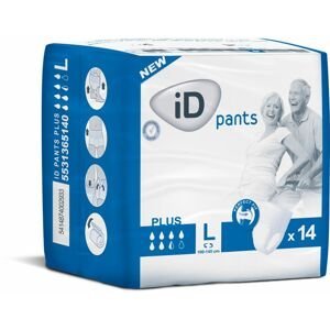 iD Pants Large Plus plenkové kalhotky navlékací 14 ks
