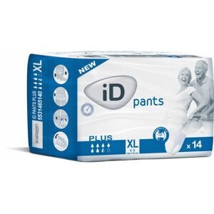 iD Pants X-Large Plus plenkové kalhotky navlékací 14 ks