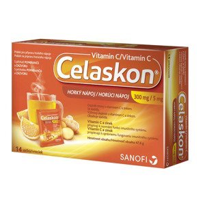 Celaskon Vitamin C 300 mg + Zinek 5 mg horký nápoj 14 sáčků