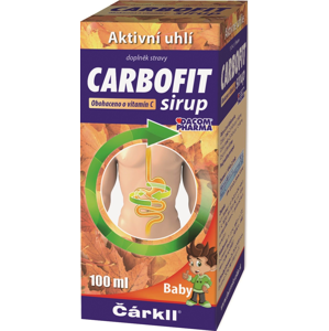 Carbofit Sirup pro děti 100 ml
