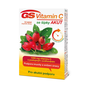 GS Vitamin C 1000 se šípky Akut 10 tablet