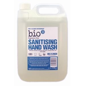Bio d Tekuté dezinfekční mýdlo na ruce bez vůně náhradní kanystr 5 l