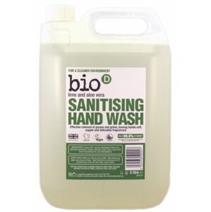 Bio d Tekuté dezinfekční mýdlo na ruce limetka+Aloe náhradní kanystr 5 l