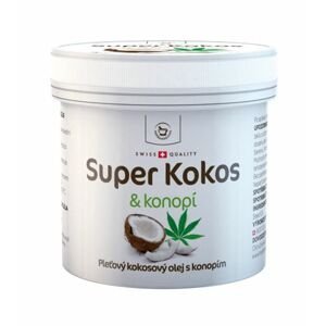 SwissMedicus Super Kokos a konopí pleťový olej 150 ml