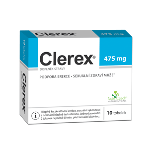 Clerex pro muže 475 mg 10 tobolek