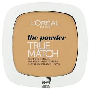 Loréal Paris True Match Golden Beige W3 kompaktní pudr 9 g