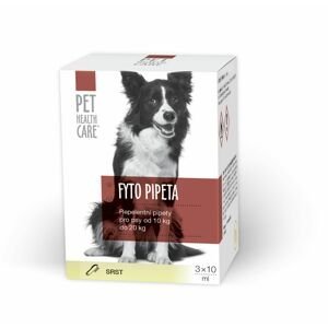 Pet health care Fytopipeta pes 10 - 20 kg 3x10 ml