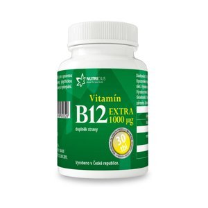 Nutricius Vitamín B12 EXTRA 1000 mcg 30 tablet
